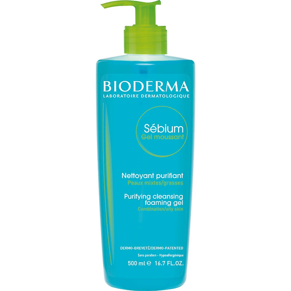 Bioderma Sebium Purifying Cleansing Foaming Gel - 500ml