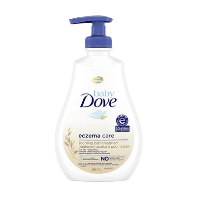 Dove Baby Eczema Care Soothing Bath Treatment - 384ml