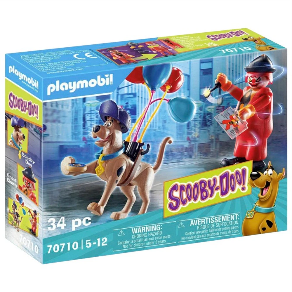 Playmobil Scooby-Doo! Adventures with Ghost Clown