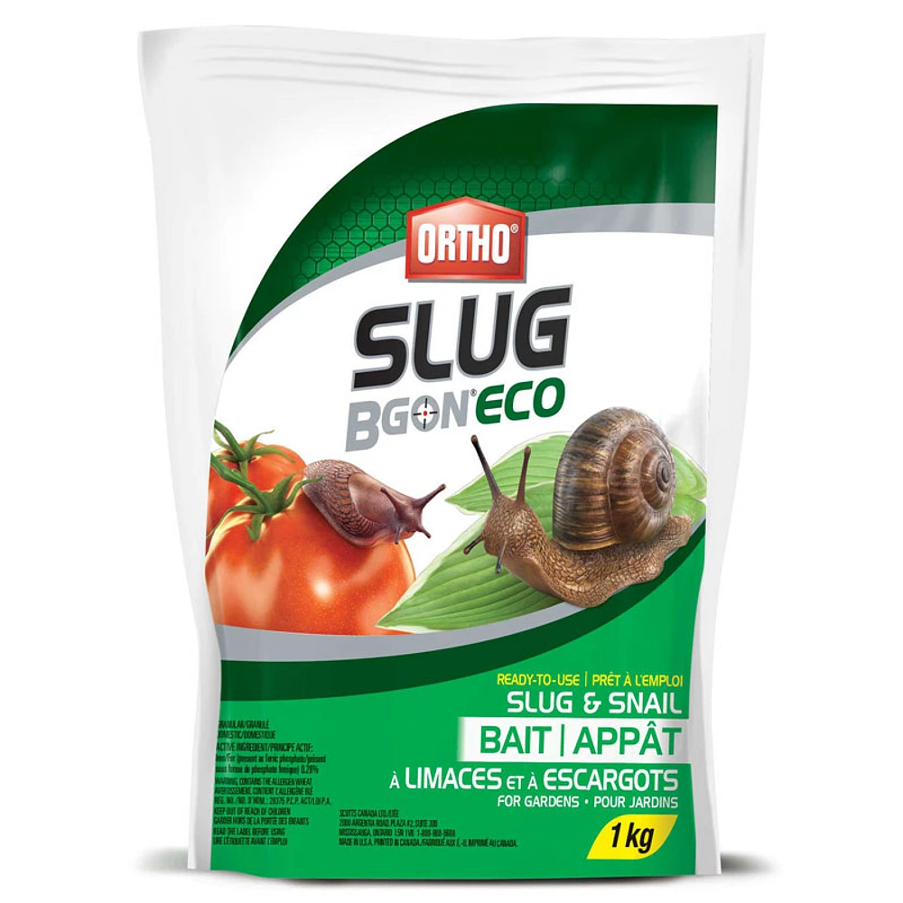 Ortho Bug B Gon Eco Ready-To-Use Slug & Snail Bait - 1kg