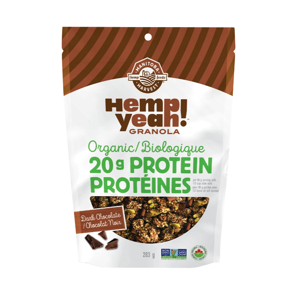 Manitoba Harvest Hemp Yeah Organic Granola - Dark Chocolate - 283g