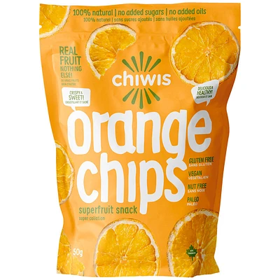 Chiwis Chips Superfruit Snacks - Orange - 50g