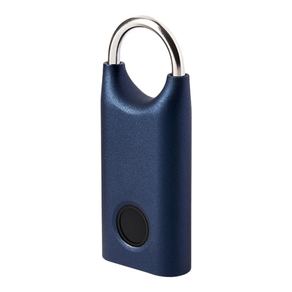 Lexon NOMADAY Biometric Fingerprints Padlock - Dark Blue - LL128DB