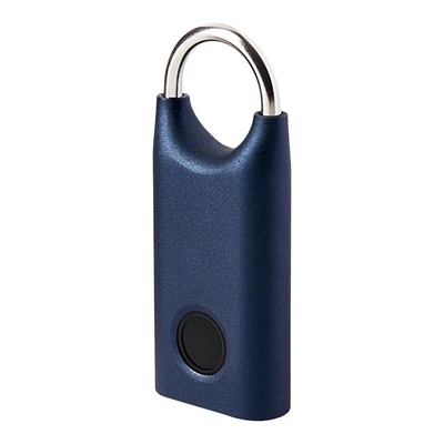 Lexon NOMADAY Biometric Fingerprints Padlock - Dark Blue - LL128DB