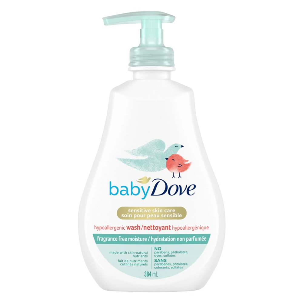 Baby Dove Sensitive Moisture Tip to Toe Baby Wash - 384ml