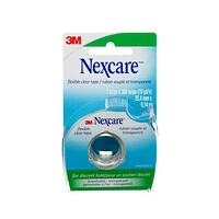 3M Nexcare Flexible Clear Plastic Tape - 25.4mm x 9.14m