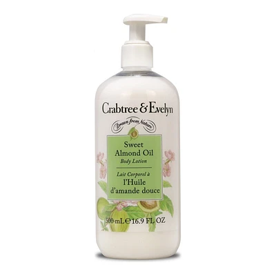 Crabtree & Evelyn Body Lotion - Sweet Almond Oil - 500ml