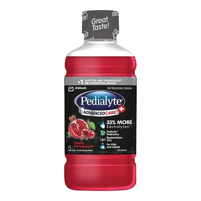 Pedialyte AdvancedCare Plus Oral Rehydration Solution - Pomegranate - 1L