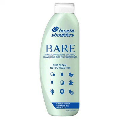 Head & Shoulders Bare Clean Anti Dandruff Shampoo - 400ml