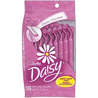 Gillette Daisy Classic Disposable Razors - 18's