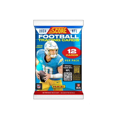 2024 Panini Score NFL Footbal Trading Cards Booster Pack