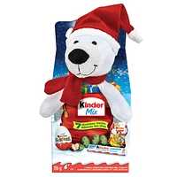 Kinder Christmas Max Mix with Plush Toy - Assorted - 116g