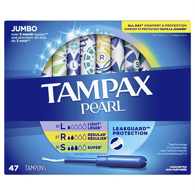 Tampax Pearl Tampons - 47s