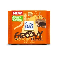 Ritter Sport Chocolate Bar - Groovy Crunchy Pretzel - 100g