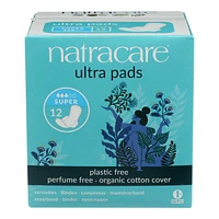 Natracare Natural Ultra Pads - Super - 12's