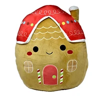 Squishmallows Holiday Plush Toy - Casa Gingerbread House - 16 Inch - 16 x 14 x 11 Inches