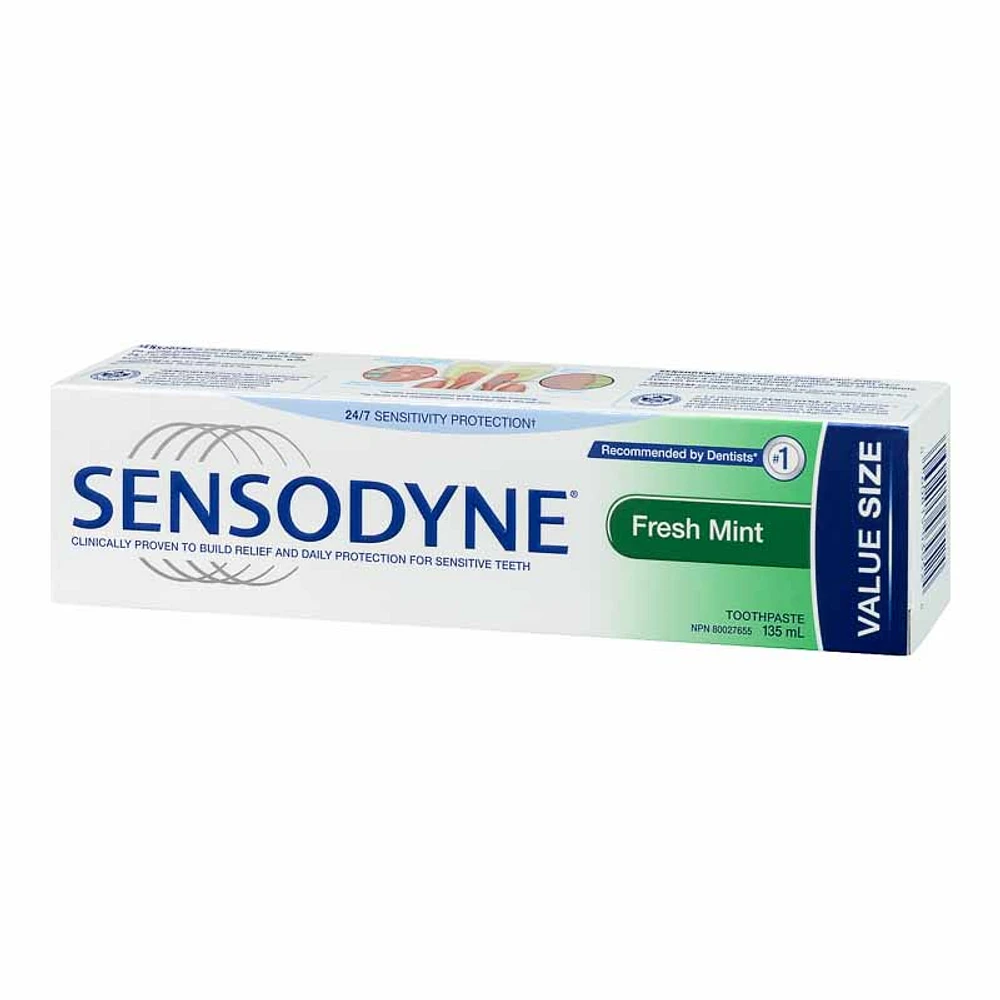 Sensodyne Daily Care Toothpaste - Fresh Mint - 135ml