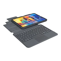 ZAGG Pro Keys Touch Keyboard Case for iPad 10.2-inch - Charcoal