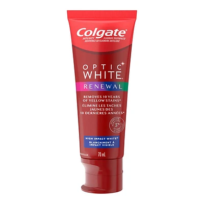 Colgate Optic White Renewal Fluoride - High Impact White - 70ml