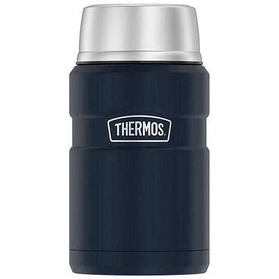 Thermos Stainless King Vacuum Food Jar - Blue - 710ml