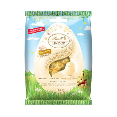 Lindt Lindor Mini Eggs - White Chocolate - 100g