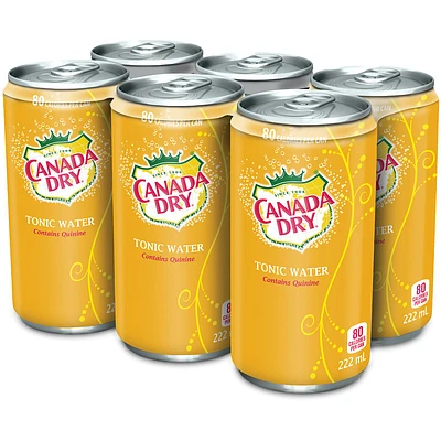 Canada Dry Tonic Water - 6 x222ml