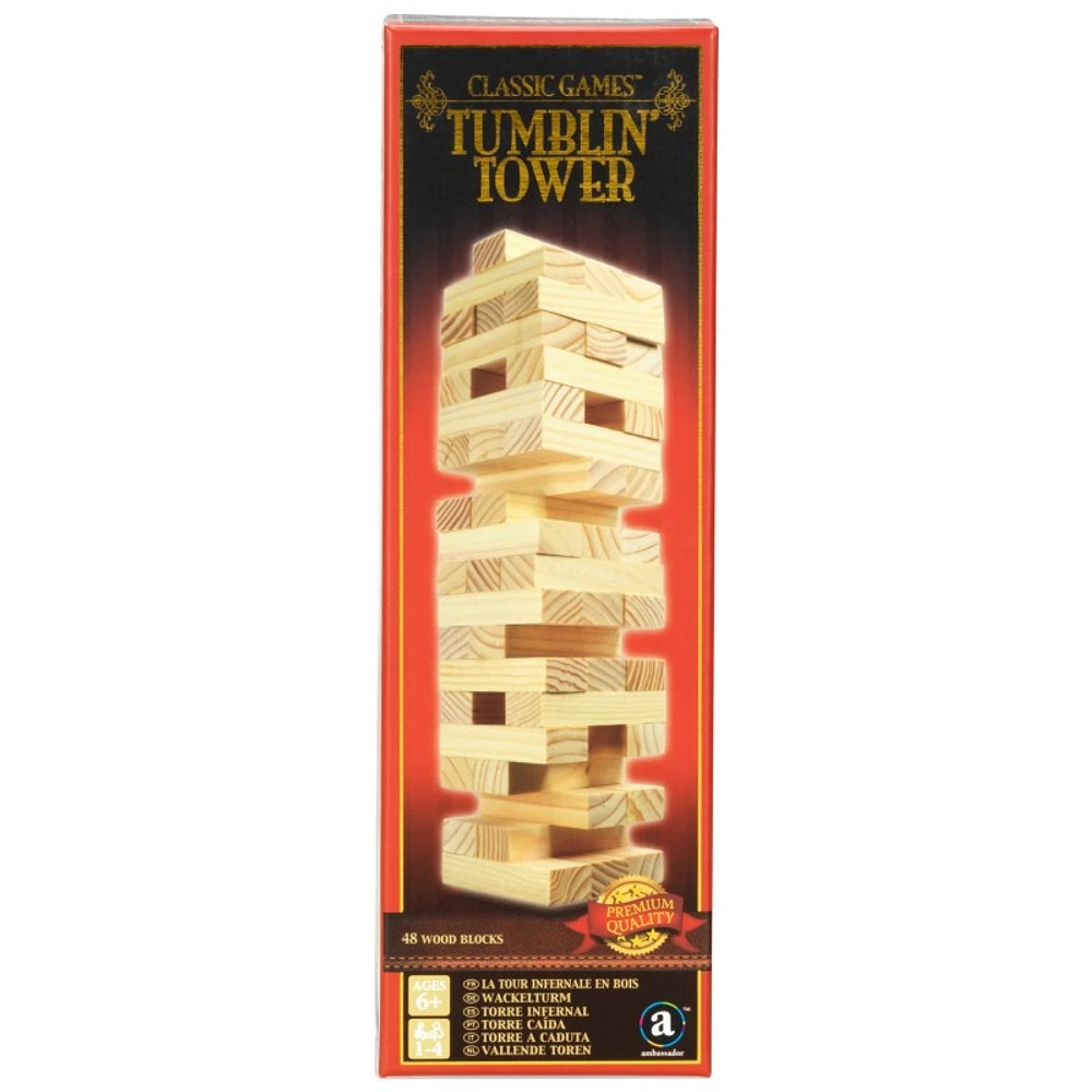 Classic Games Tumblin Tower - Wood