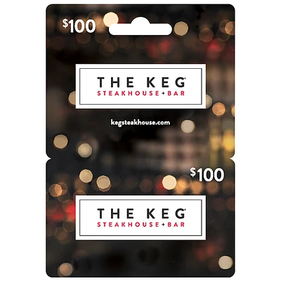 The Keg Gift Card - $100