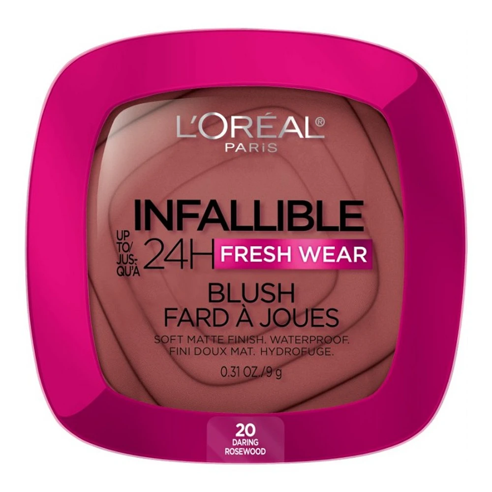 L'Oreal Paris Infallible 24H Fresh Wear Blush - Daring Rosewood (20)