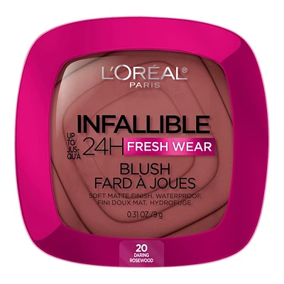 L'Oreal Paris Infallible 24H Fresh Wear Blush - Daring Rosewood (20)