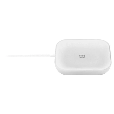 Logiix Wireless Charging Pad for AirPods/AirPods Pro - White - LGX-13066