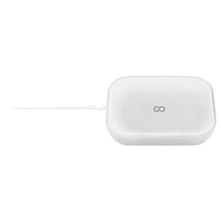 Logiix Wireless Charging Pad for AirPods/AirPods Pro - White - LGX-13066