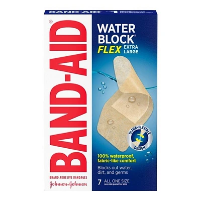 BAND-AID Water Block Flex Bandages - Extra Large - 7's