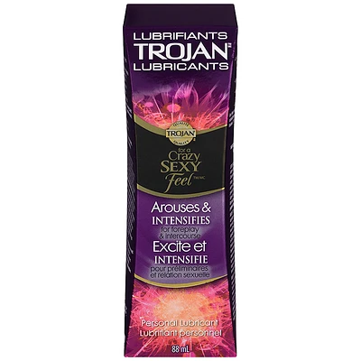 Trojan Personal Lubricant - Arouses & Intensifies - 88ml