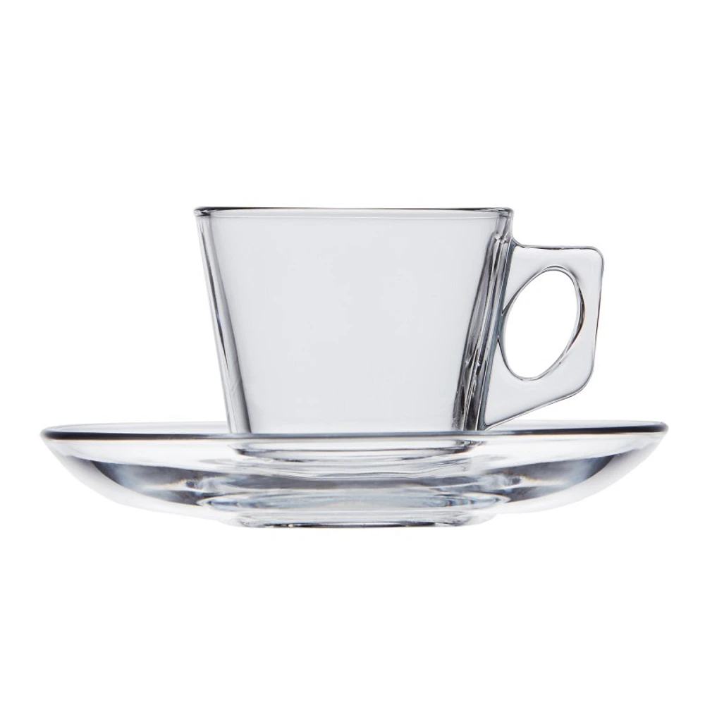 Vela Expresso Cup & Saucer Set - 6 piece / 80ml