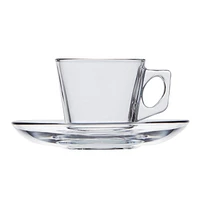 Vela Expresso Cup & Saucer Set - 6 piece / 80ml