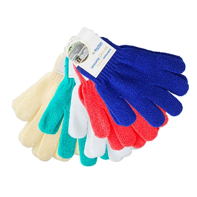 Collection By London Drugs Exfoliating Gloves - Assorted