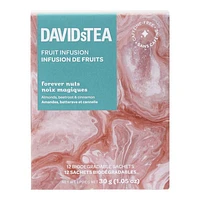 DAVIDsTEA Fruit Infusion Tea - Forever Nuts - 12's