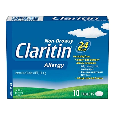Claritin Non-Drowsy Allergy Tablets - 10's