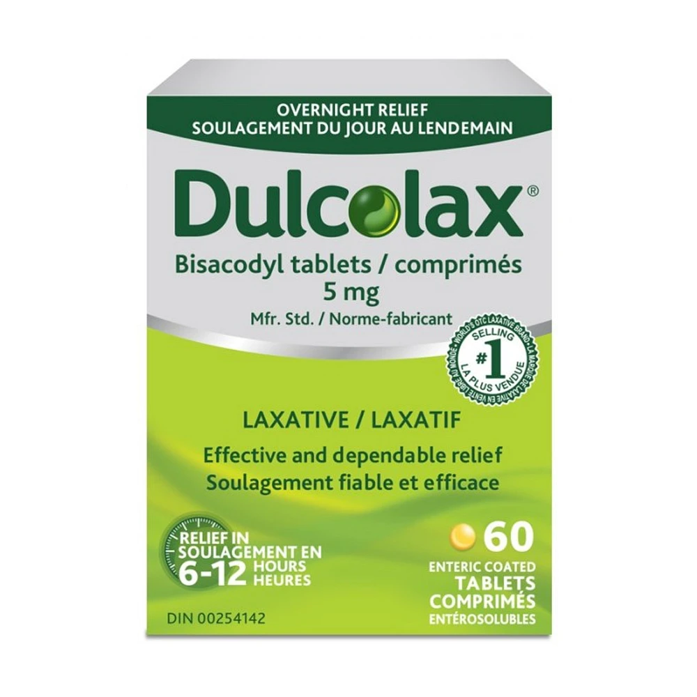 DulcoLax Bisacodyl Tablets - 60s