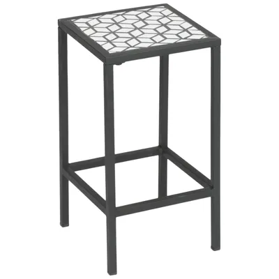 Outdoor Mosaic Nesting Table