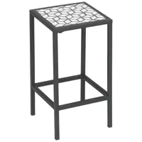 Outdoor Mosaic Nesting Table