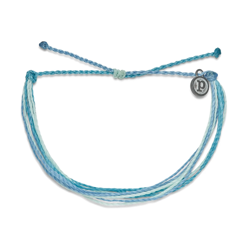 Pura Vida Mini Braid Bracelet - Silver