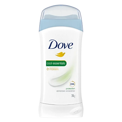 Dove Go Fresh Cool Essentials Anti-Perspirant Stick - Cucumber & Green Tea Scent - 74g