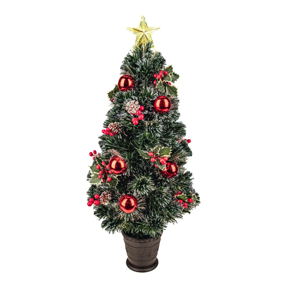 Danson Decor Artificial Christmas Tree - 90cm - Black/Green