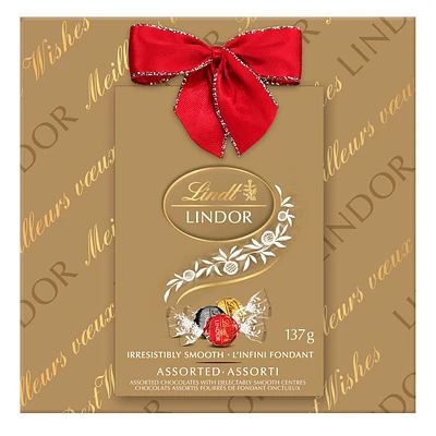 Lindt Lindor Xmas Gift Box - Assorted - 137g