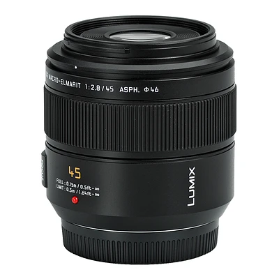 Panasonic Leica DG 45mm f/2.8 Macro-Elmarit Lens