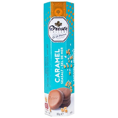 Droste Pastilles Caramel Seasalt Chocolate - 80g