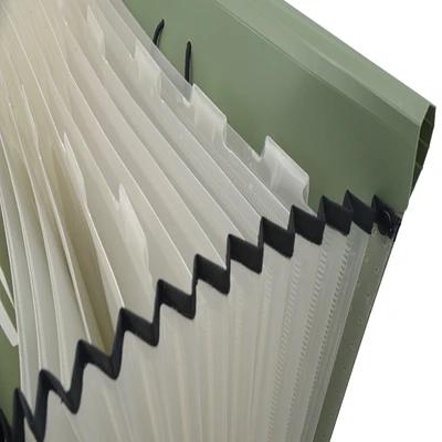 Five Star Recycled Expanding File - Olympic Green - 7 pocket