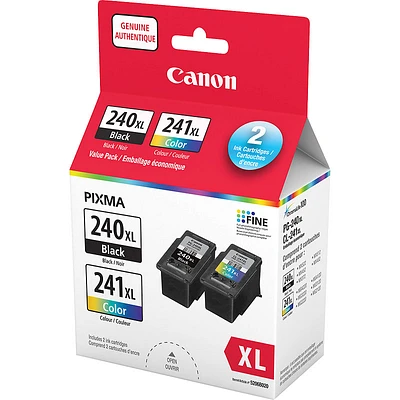 Canon PG-240XL and CL-241XL Ink Value Pack